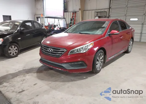 2016 Hyundai Sonata Sport z USA, uszkodzony, nr VIN 5NPE34AF2GH391513